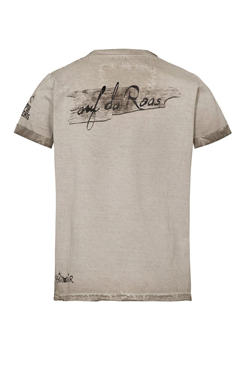 Hangowear Trachtenhemd Trachtenshirt Kind - YOGI KIDS - greige
