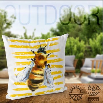Kissenbezug, VOID, Sofa-Kissen Honig Biene Garten Sommer Hummel Insekten Tier
