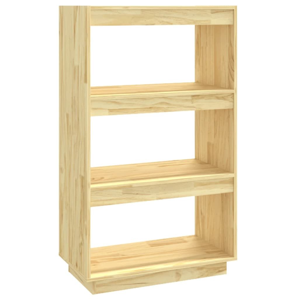 vidaXL Bücherregal, Buchregal/Raumteiler 60x35x103 cm Massivholz günstig online kaufen