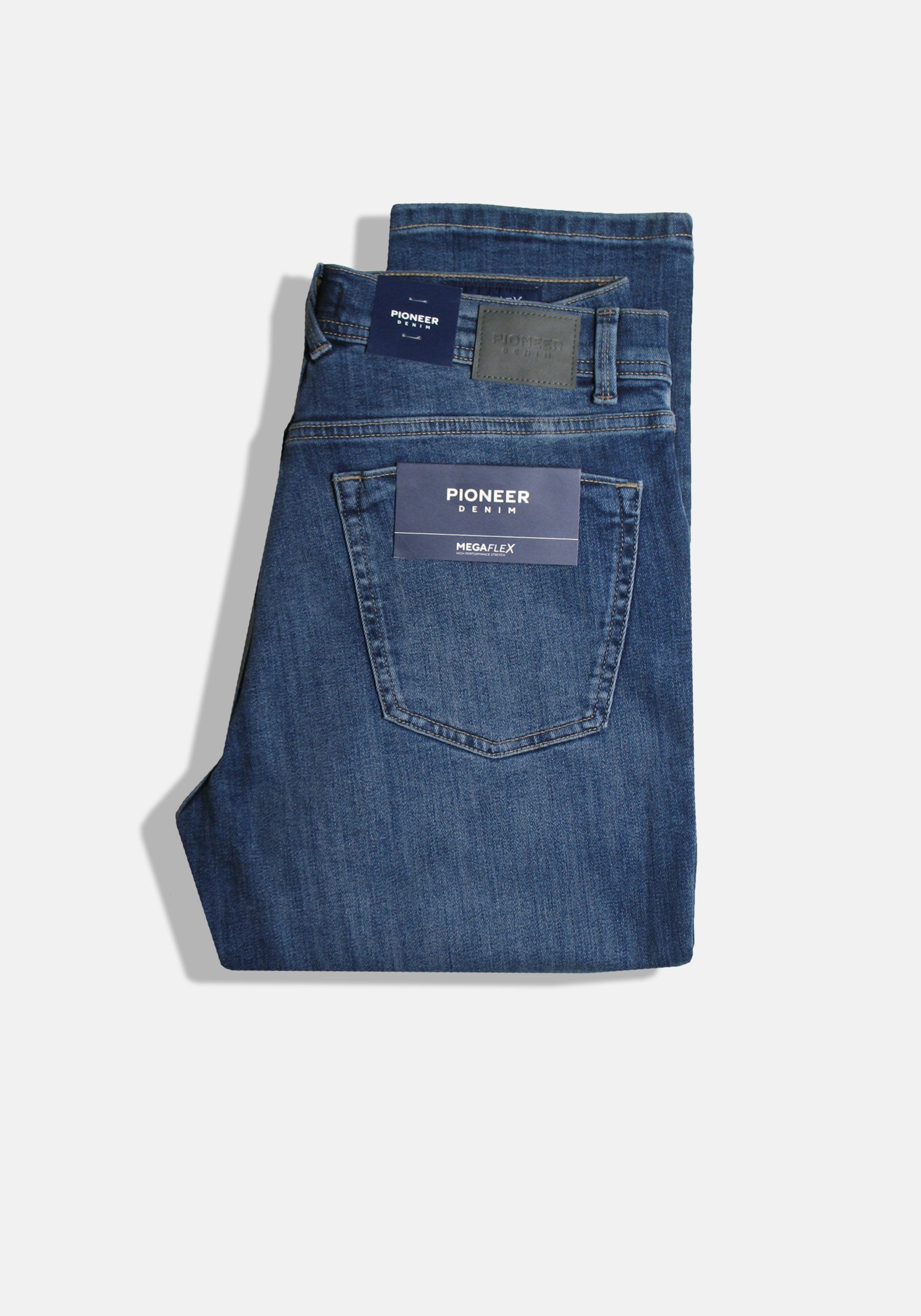 Pioneer Authentic Jeans 5-Pocket-Jeans RANDO - Regular Fit Heavy Denim Megaflex