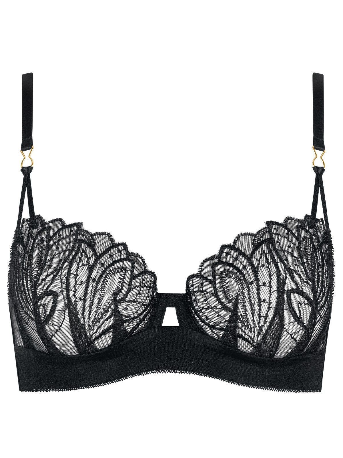 Lisca Bügel-BH Bügel BH Adventure (Stück, 1-tlg) genähte Cups, Floral, Materialmix