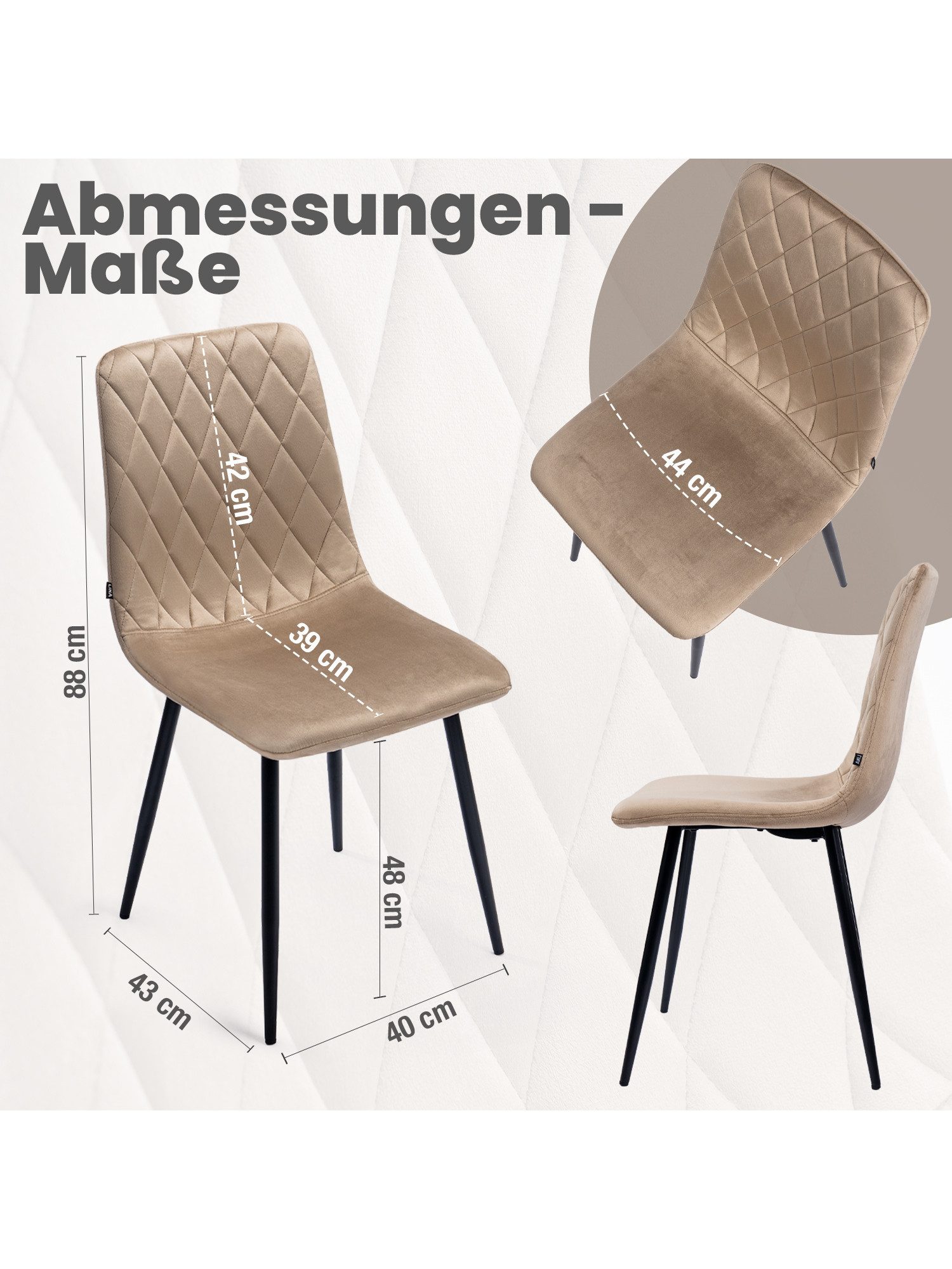 Lina® Esszimmerstuhl Elisia 2er, 4er, 6er günstig online kaufen