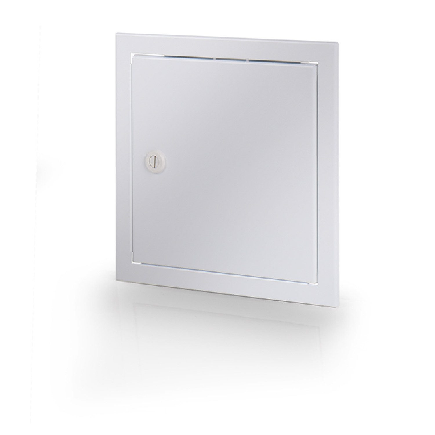 DURGO Dachdurchführung Verriegelbare Tür Weiß für Durgo Einbaukasten Premium, Edelstahl