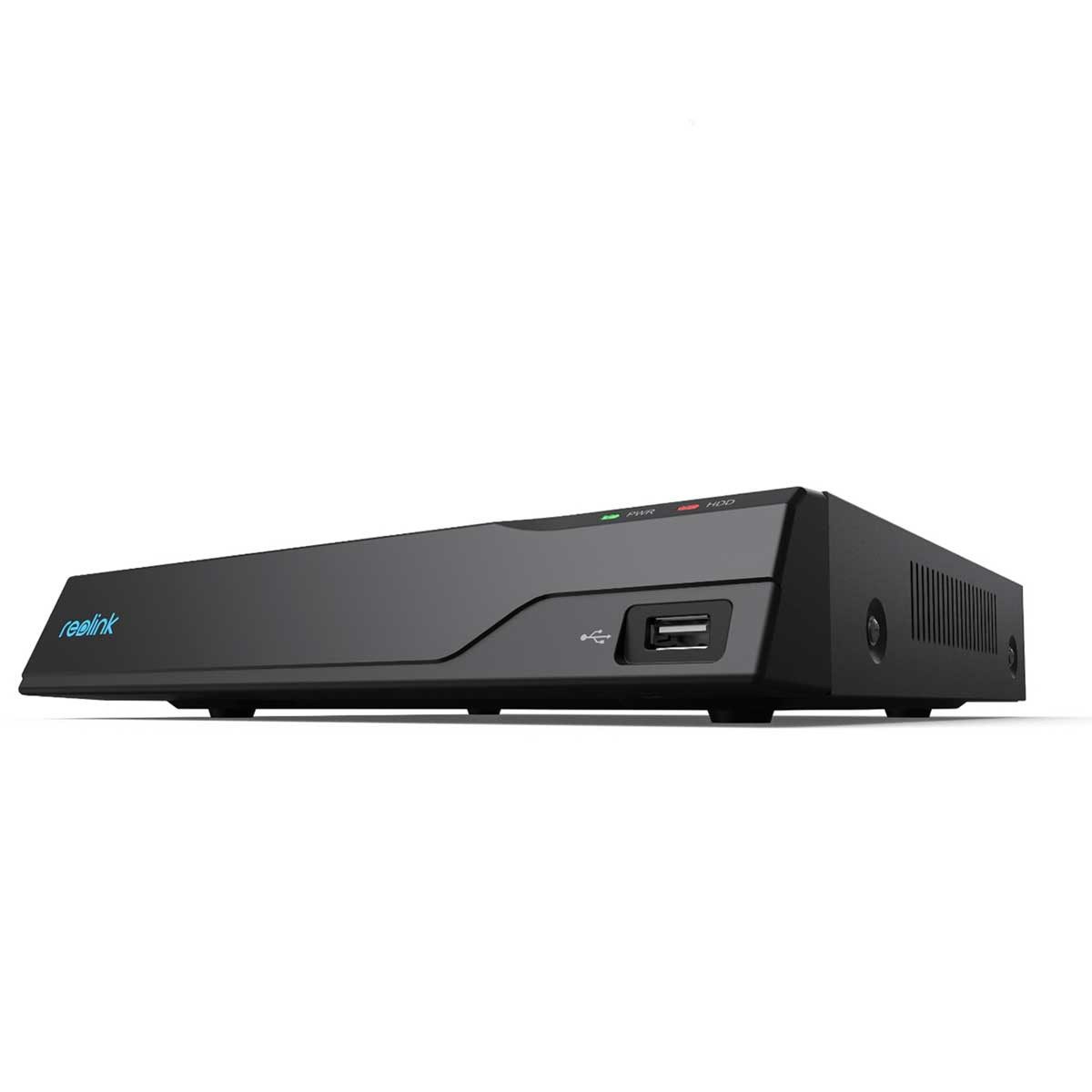 Reolink NVS8 8-Kanal PoE Netzwerk-Videorecorder (mit HDMI und VGA-Ausgang, inkl. 2 TB Festplatte)