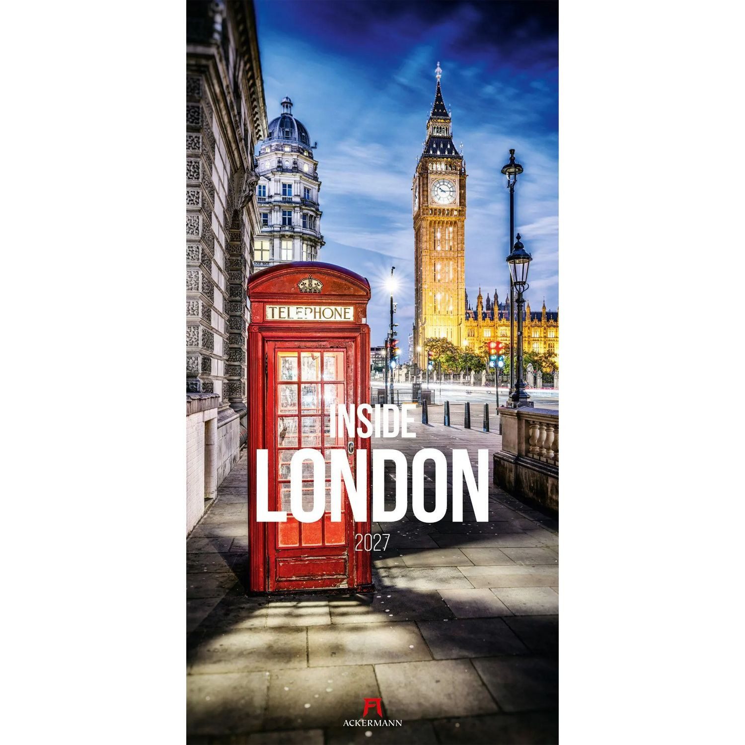 Ackermann Wandkalender Inside London Kalender 2027