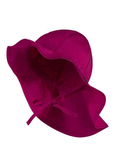 Sterntaler® Schirmmütze Flapper (1-St., Sommerhut aus UV-Popeline idealer Sonnenschutz für den Sommer) Mütze mit Nackenschutz und Größenregulierungsband