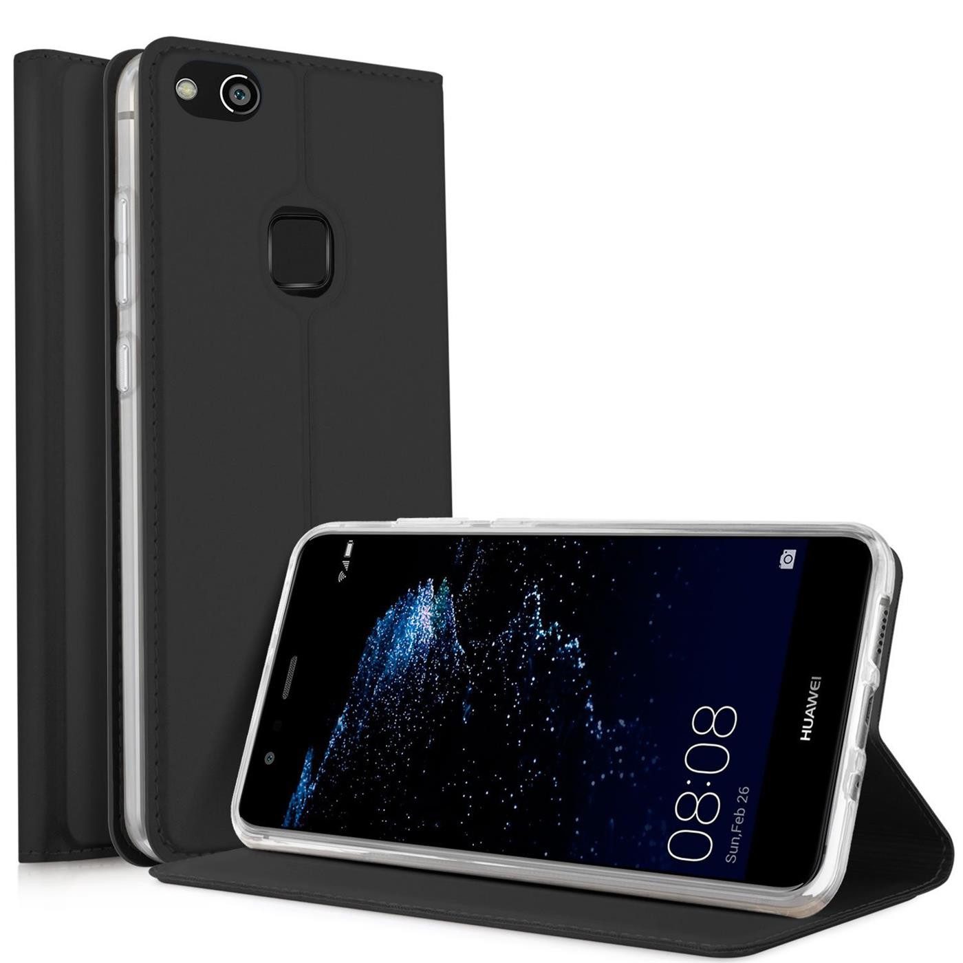 CoolGadget Handyhülle Klapptasche Wallet Kartenfach für Huawei P9 5,2 Zoll, Ultra Slim Flip Case Hülle Klapphülle Cover Schutzhülle