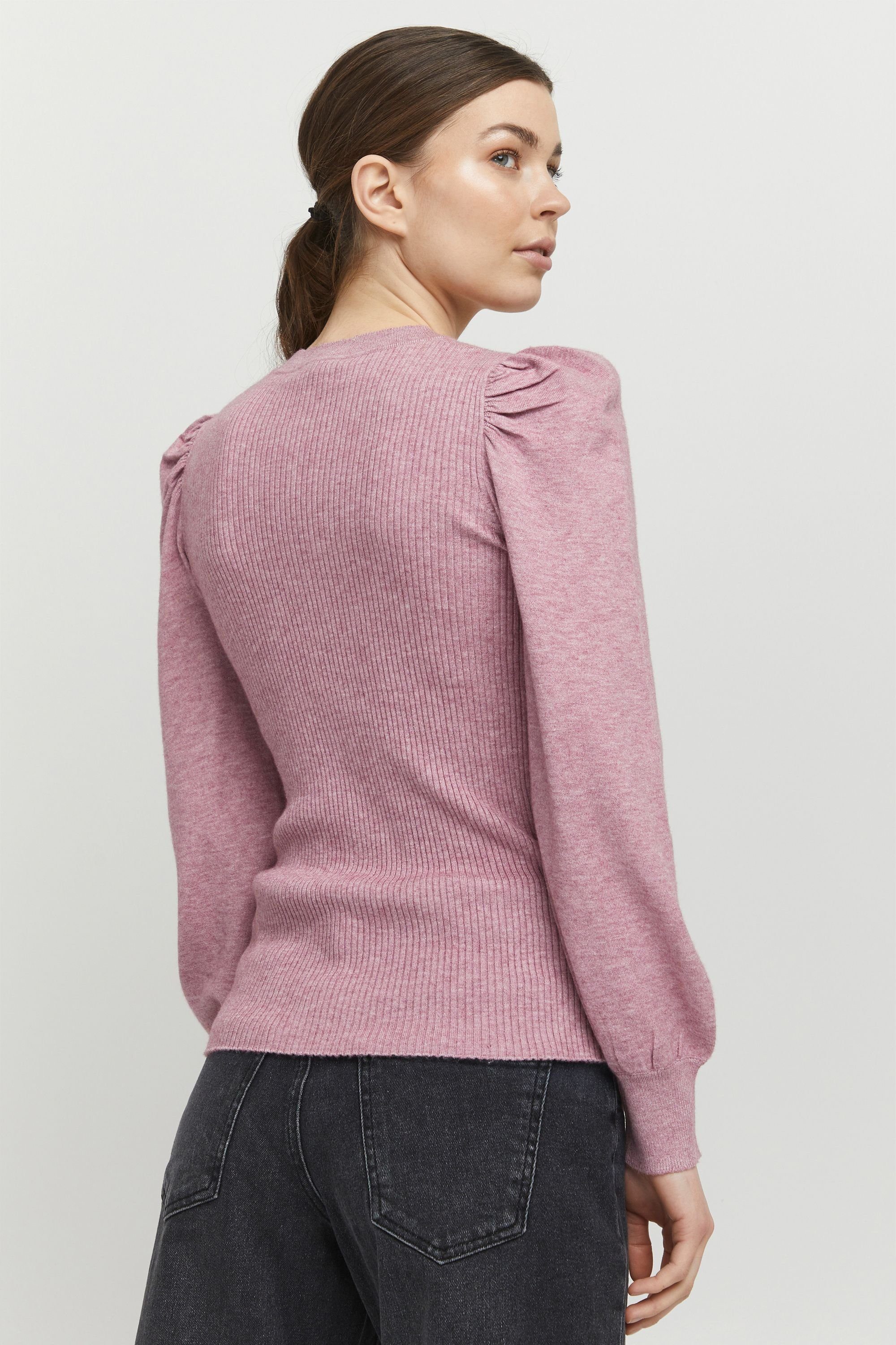 Haze BYMILO Melange - JUMPER LS Orchid (1621071) Strickpullover 20811888 b.young