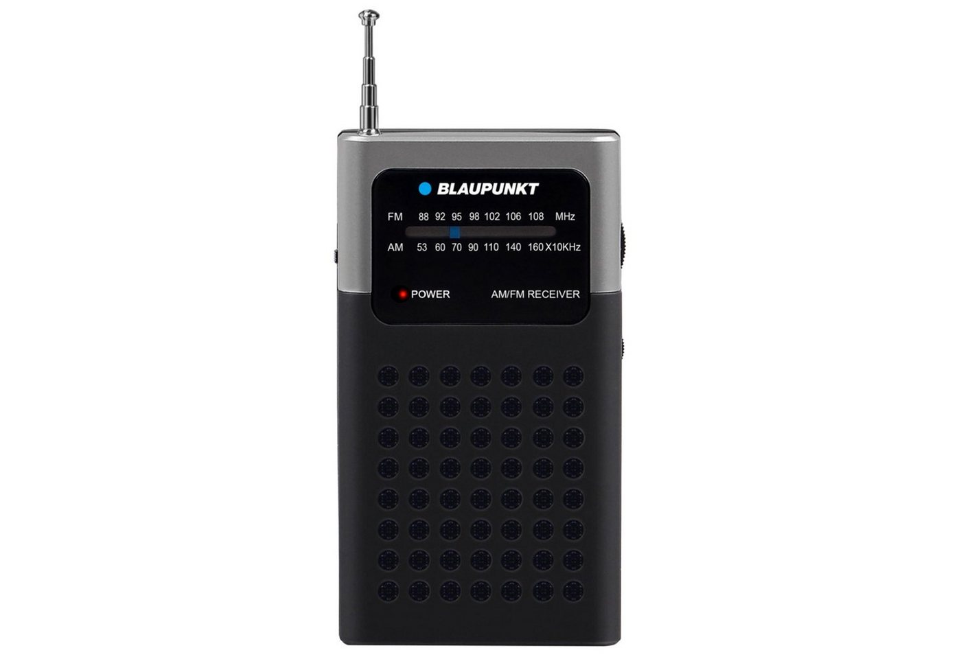 Blaupunkt PR4BK Retro-Radio (0,30 W, Taschenradio AM/FM Tragbares Radio)