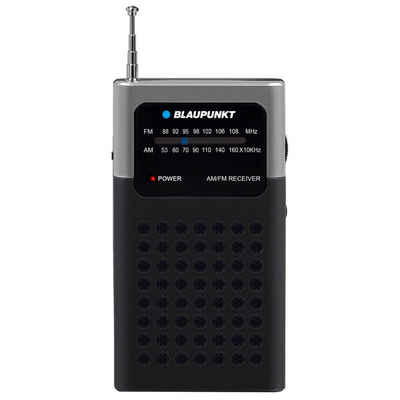 Blaupunkt »PR4BK« Retro-Radio (0,30 W, Mobiles AM/FM-Radio zum Mitnehmen für Unterwegs, Kopfhöreranschluss [3,5mm Klinke)