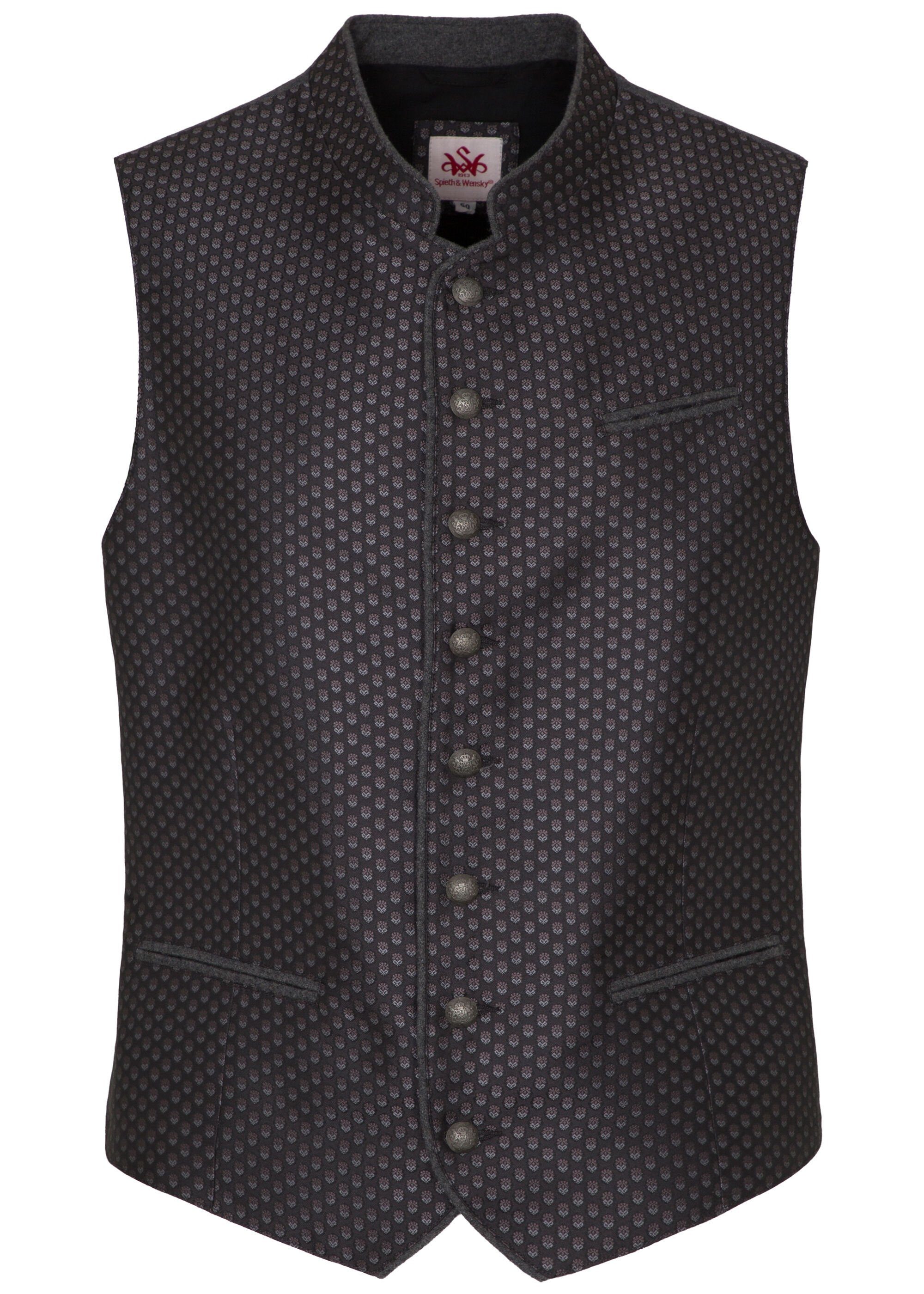 Spieth & Wensky Trachtenweste Danilo (1-tlg) mit verstellbarer Schließe am günstig online kaufen