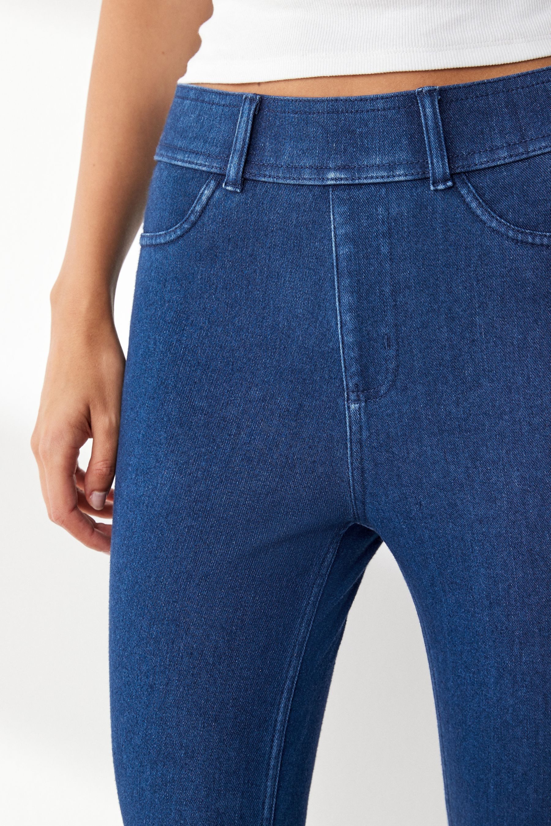 Next Jeansleggings Denim-Leggings aus Jersey (1-tlg) günstig online kaufen