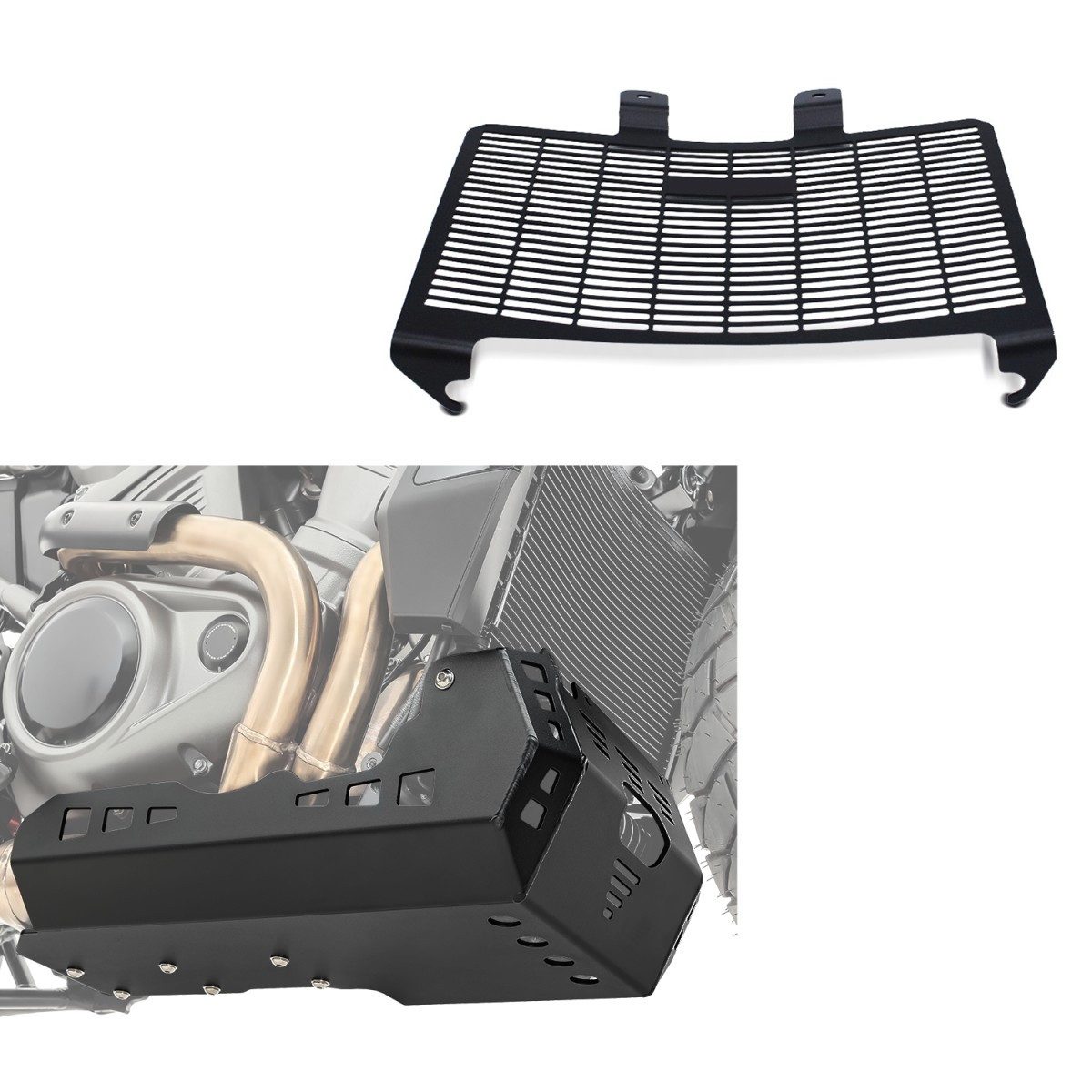 Motoguard Motor-Schutzhülle Set: Motorschutz passend für Harley Davidson Pan America 1250 / Specia