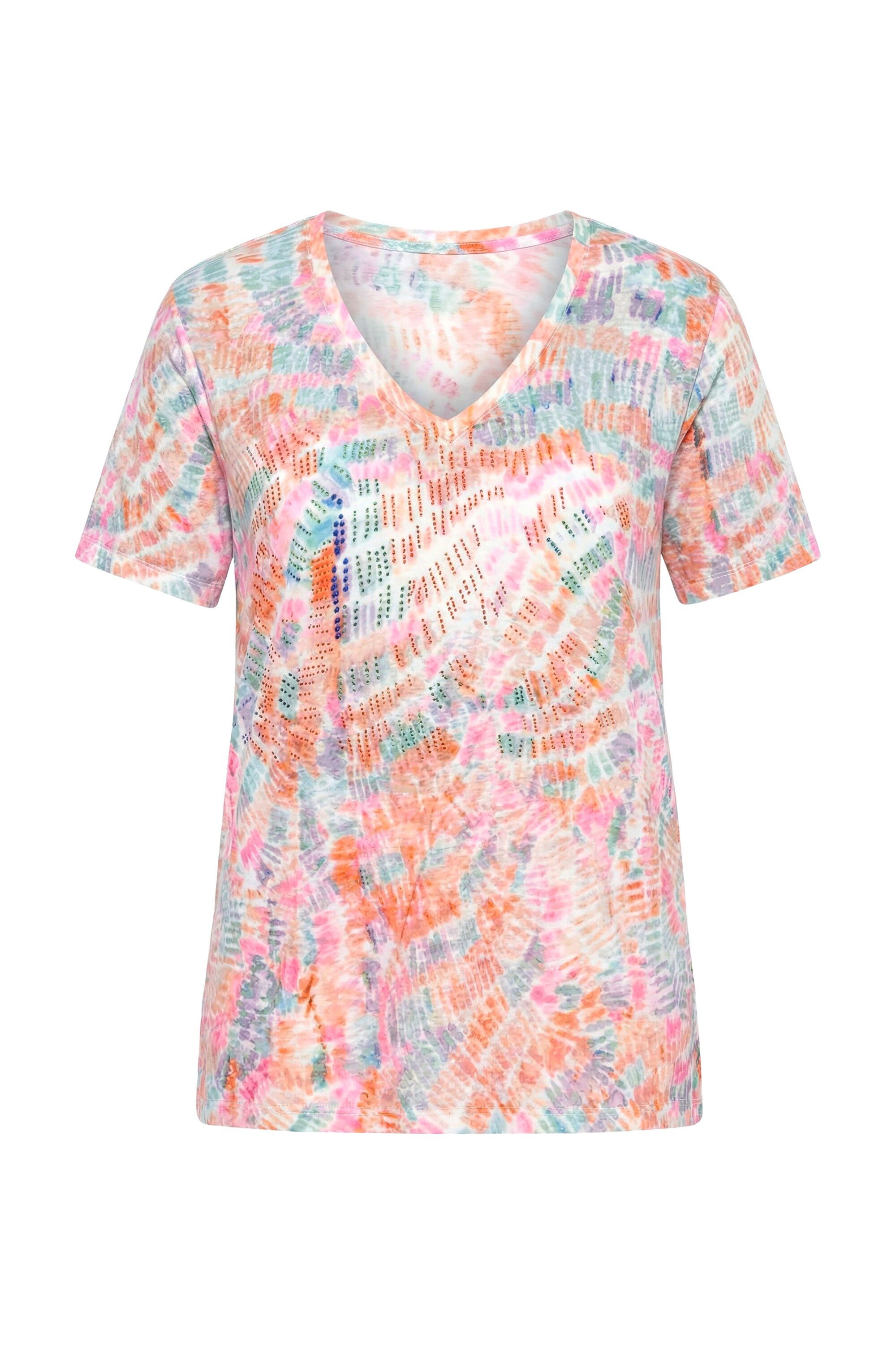 T-Shirt T-Shirt Comfort Fit Glitzersteinchen