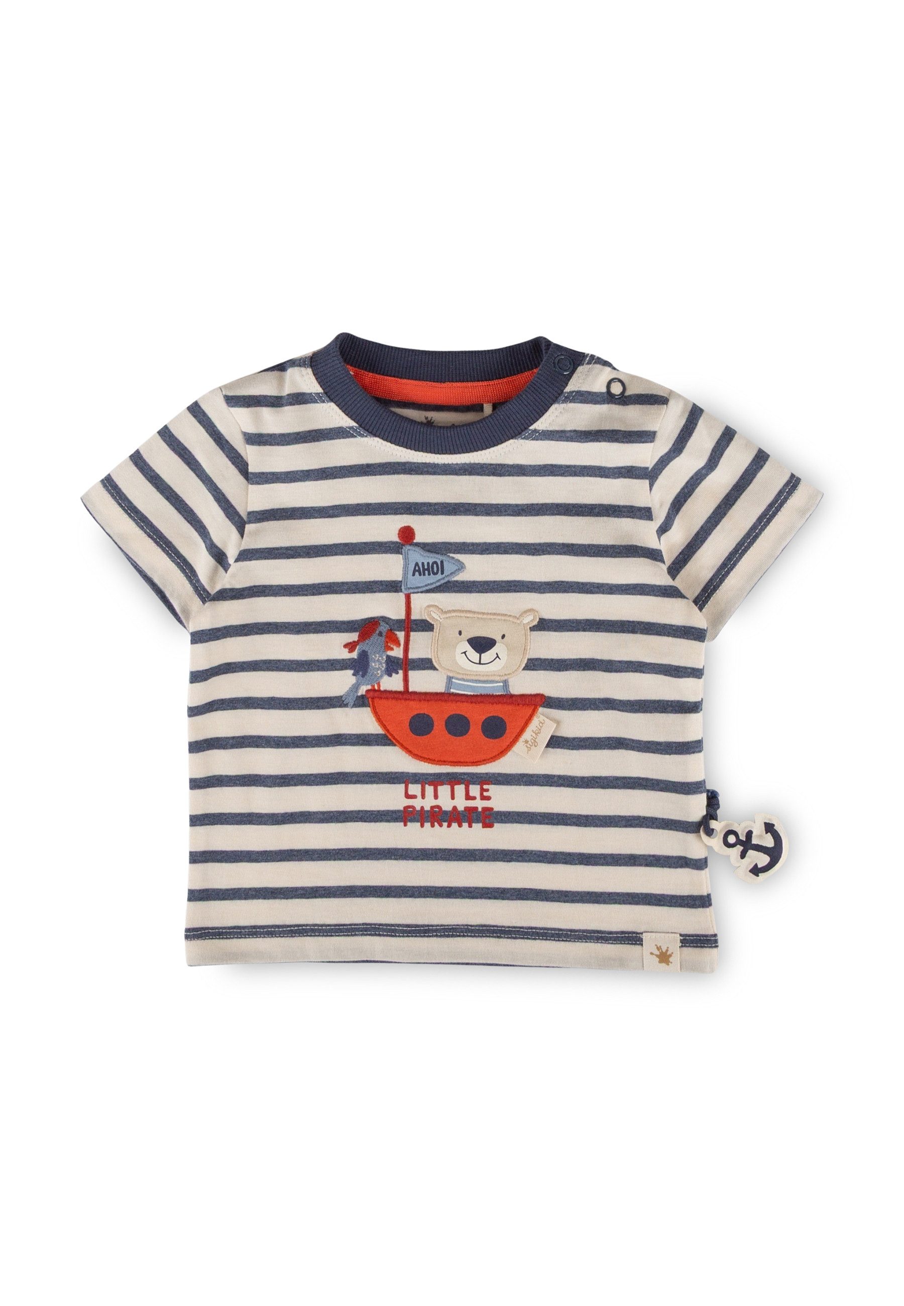 Sigikid T-Shirt Ahoi Little Pirate für Babys Jungen (1-tlg)