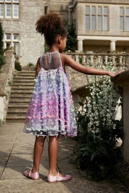 Next Jerseykleid Trapez-Kleid mit 3D-Schmetterling (1-tlg)