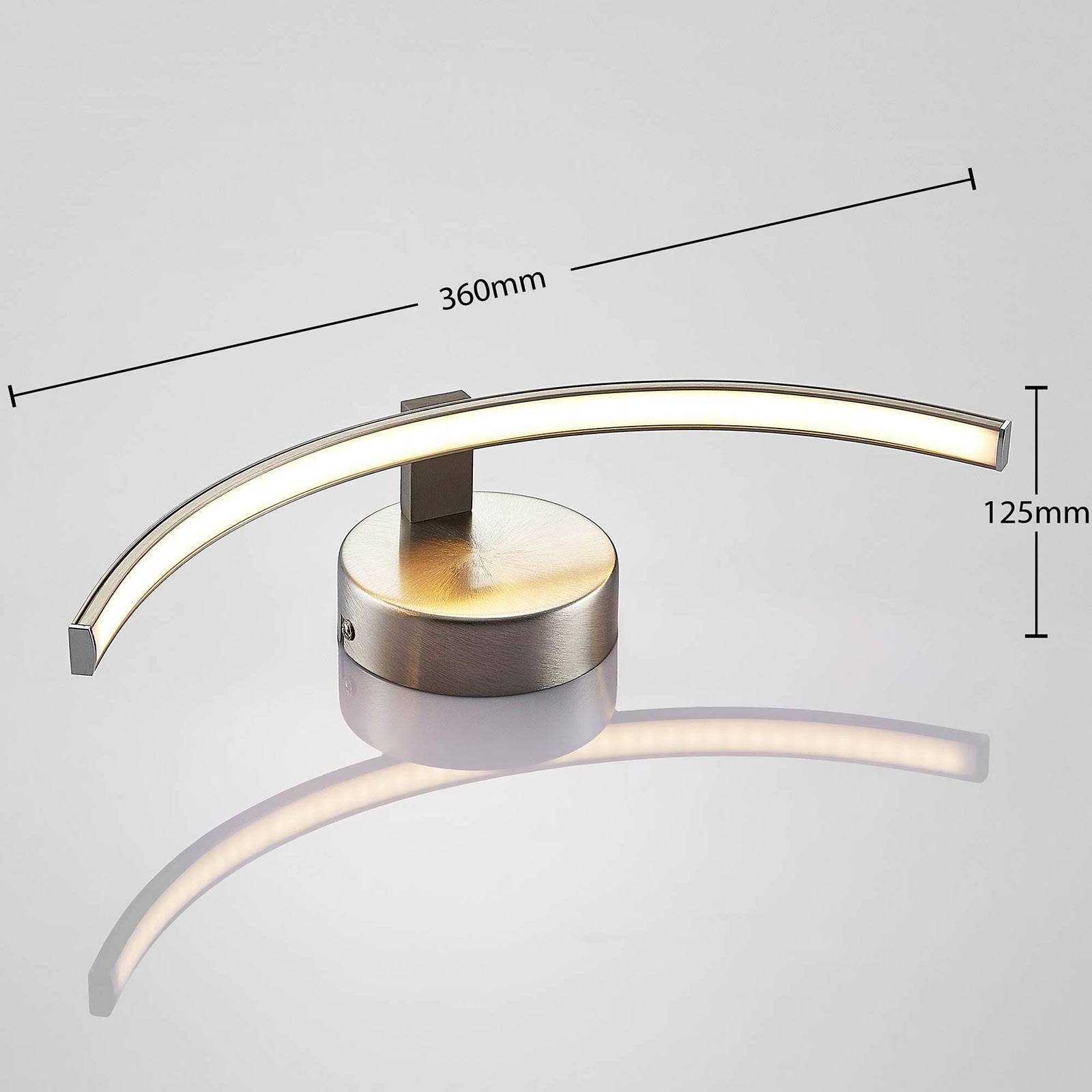 Lindby Wandleuchte Iven, 1 x 7 W LED, warmweiß