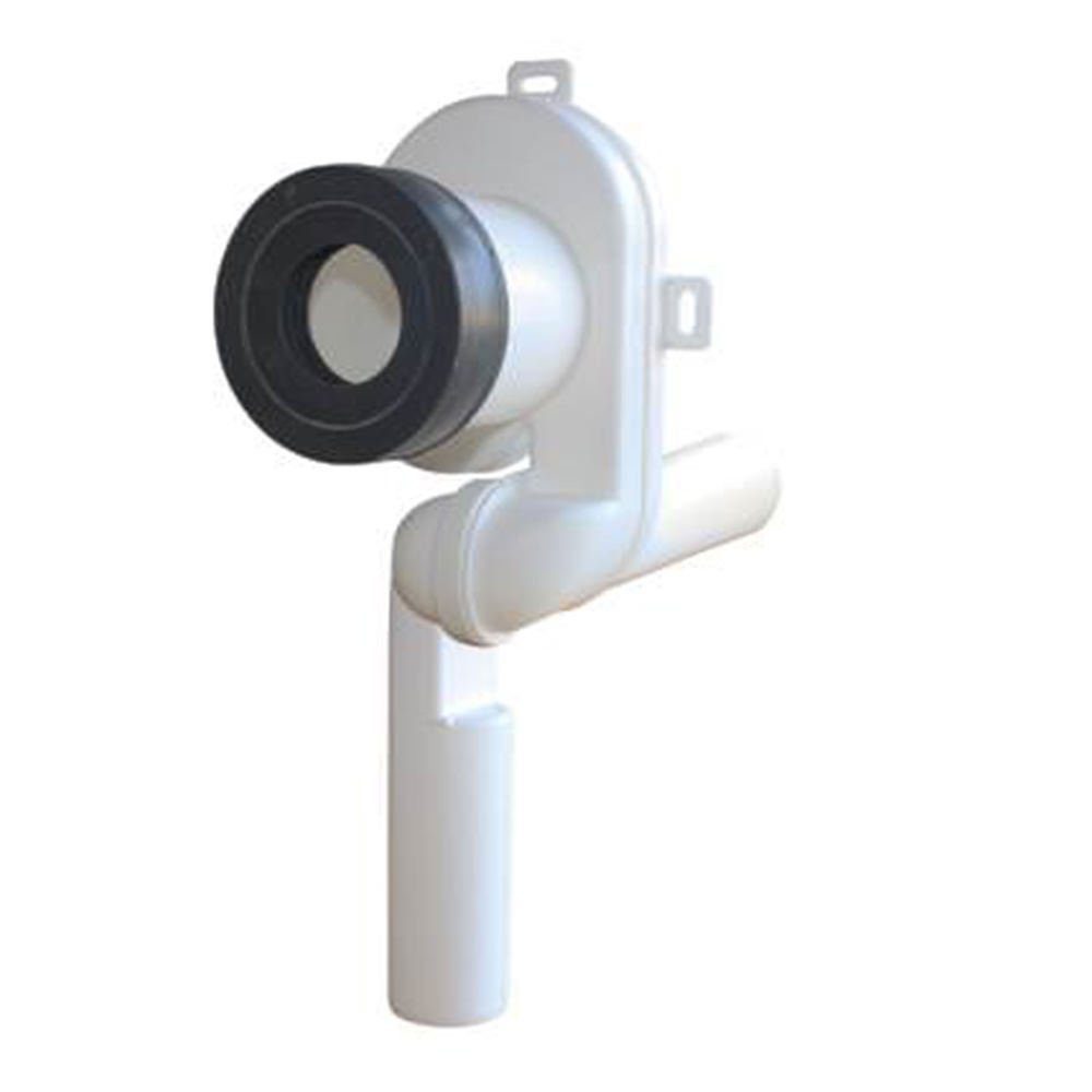 Aloni Siphon Urinal Universal, horizontal und vertikal einstellbar aus Kunststoff, (1-tlg., Horizontal / Vertikal verstellbar), mit Geruchsverschluss, für private & gewerbliche Sanitärinstallation