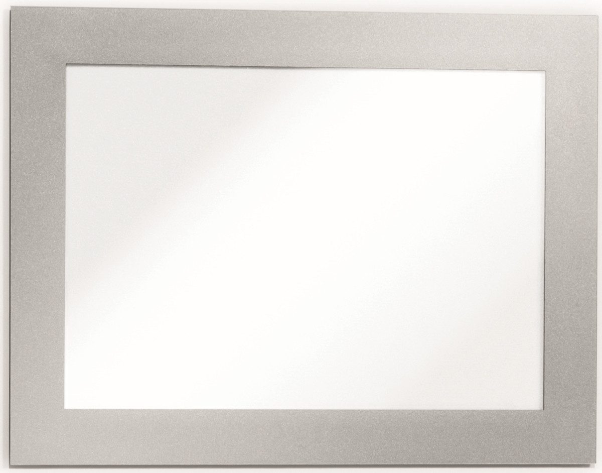 DURABLE Fächermappe Magnetrahmen Duraframe Magnetic A6 magnetisch VE=5 Stück silber