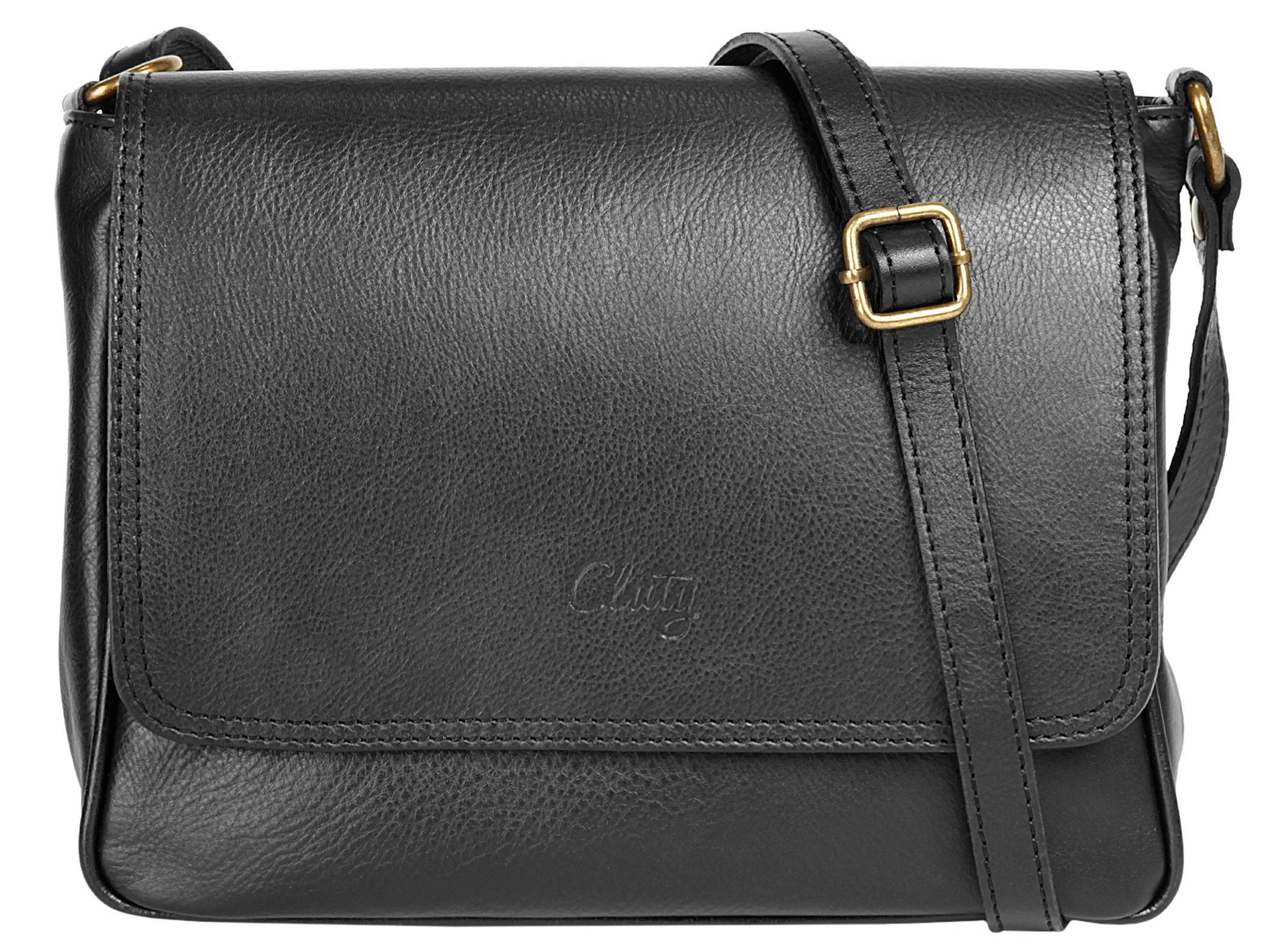 Cluty Umhängetasche, echt Leder, Made in günstig online kaufen
