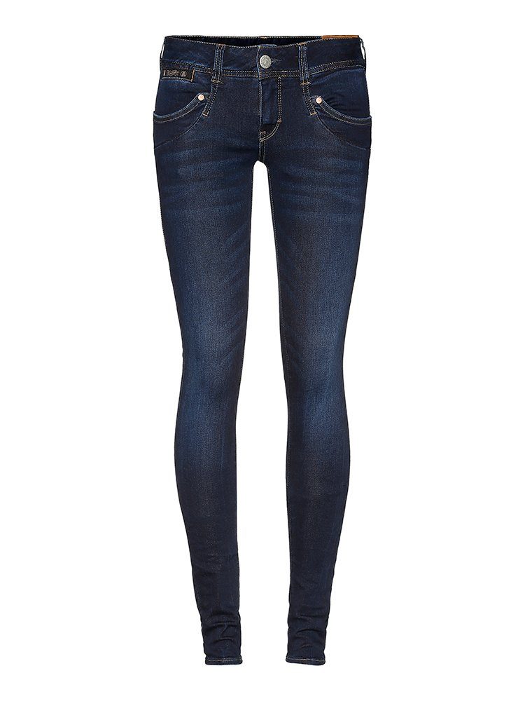 Stretch-Jeans HERRLICHER PIPER Slim Reused Denim dull 5650-RD100-044