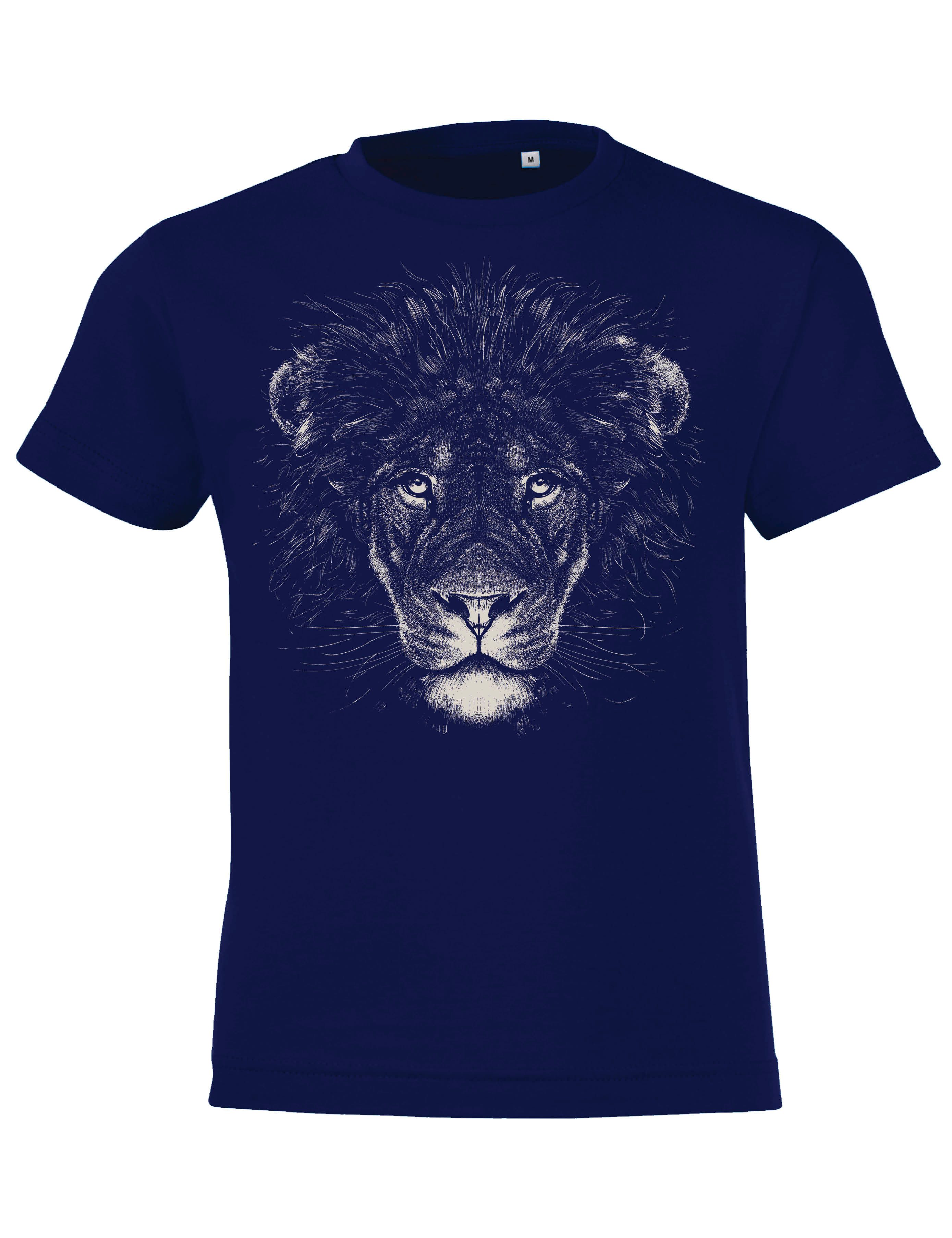 Youth Designz T-Shirt Löwe Kineder T-Shirt mit trendigem Frontprint
