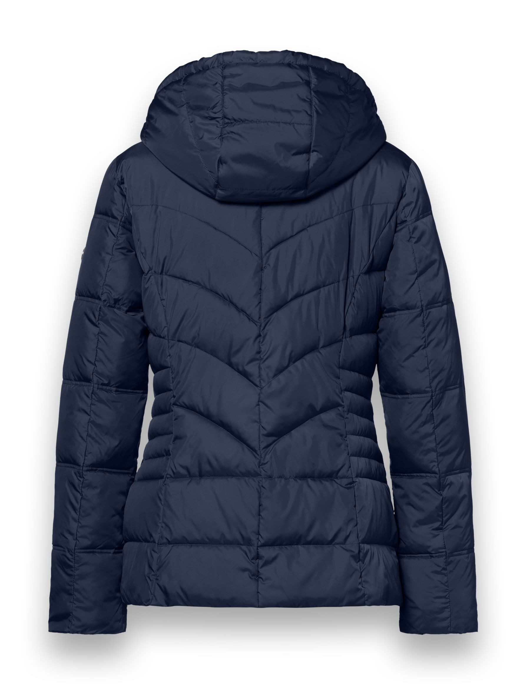 District Winterjacke Montana (mit Kapuze, gefüttert, wasserabweisend) navyblau Damen