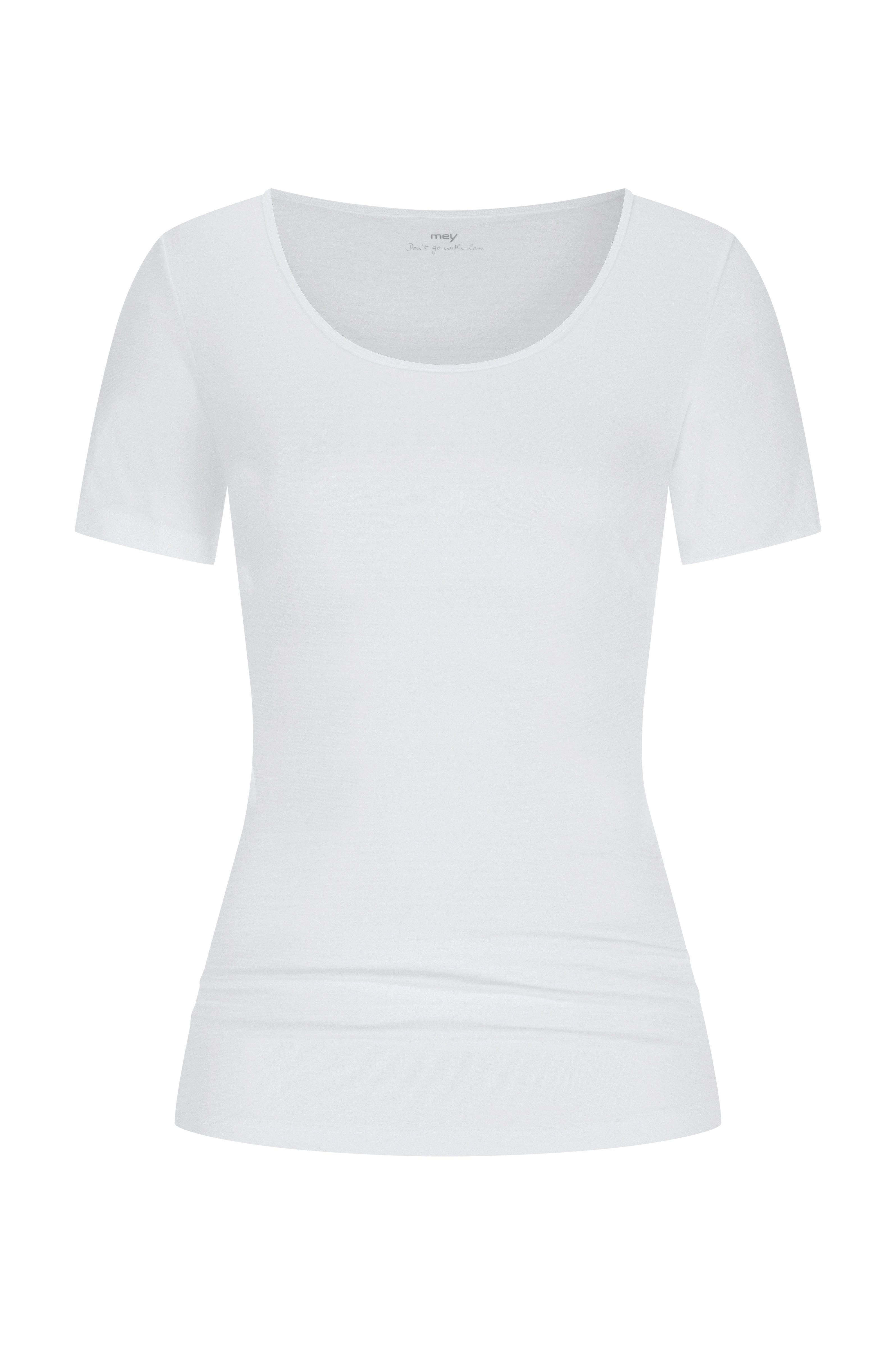 Mey Kurzarmshirt Cotton Pure Rundhalsausschnitt, Halbarm, Legere Passform günstig online kaufen