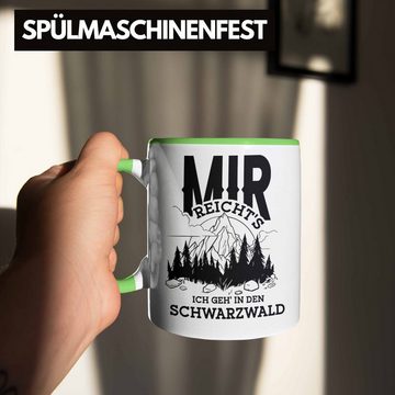 Trendation Tasse Schwarzwald Wanderer Tasse mit lustigem Spruch - Geschenk für Naturfre