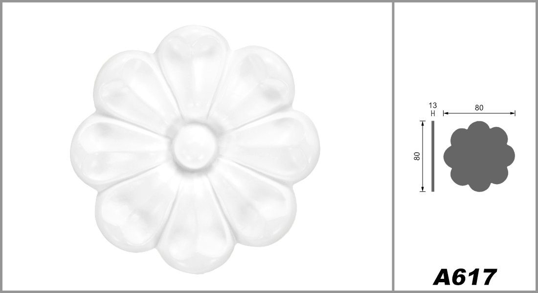 Grand Decor Wanddekoobjekt A617 (Ornament aus günstig online kaufen