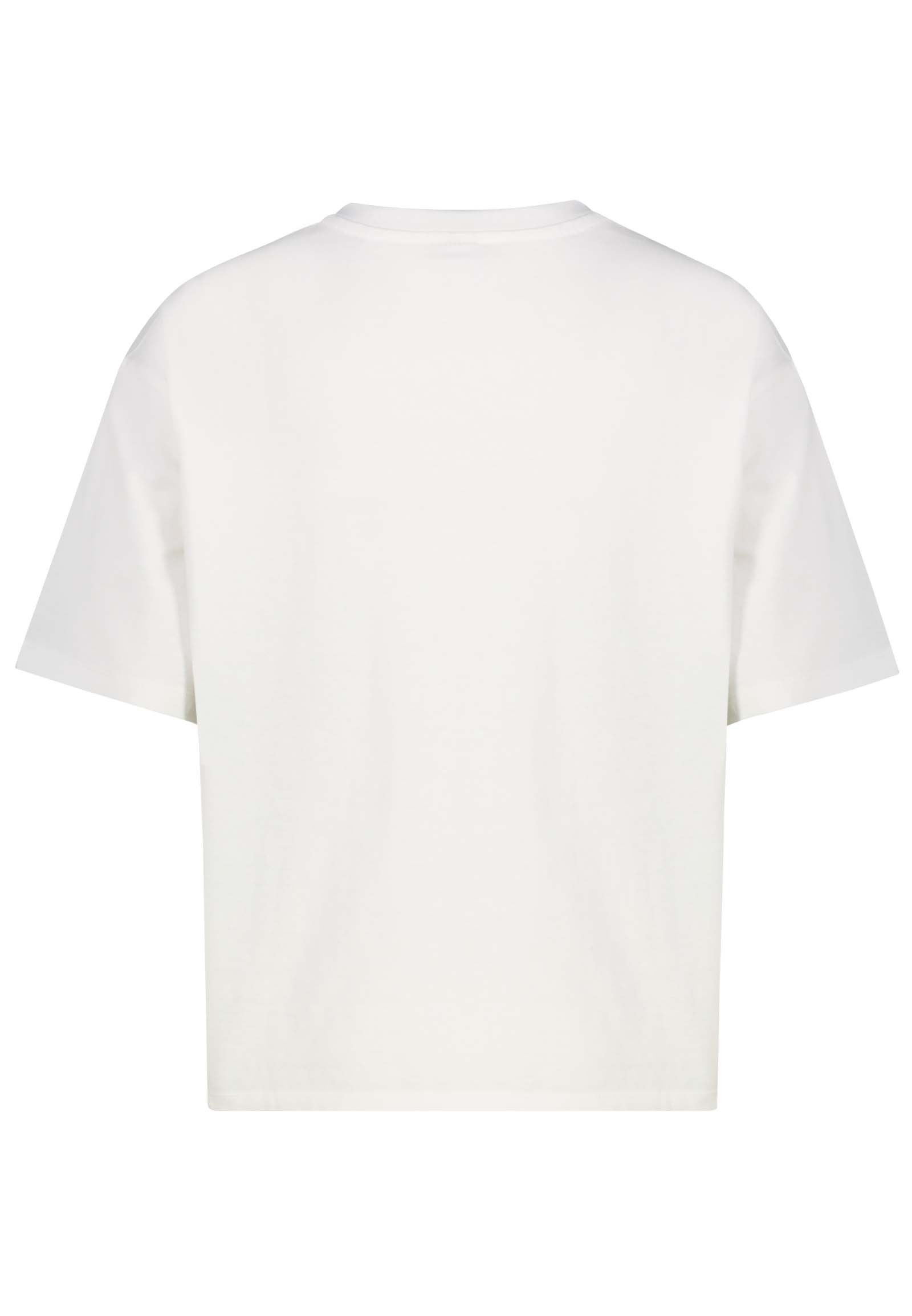 Eight2Nine T-Shirt Damen Baumwollshirt mit Applikation Oversized Fit, verschiedene Statements