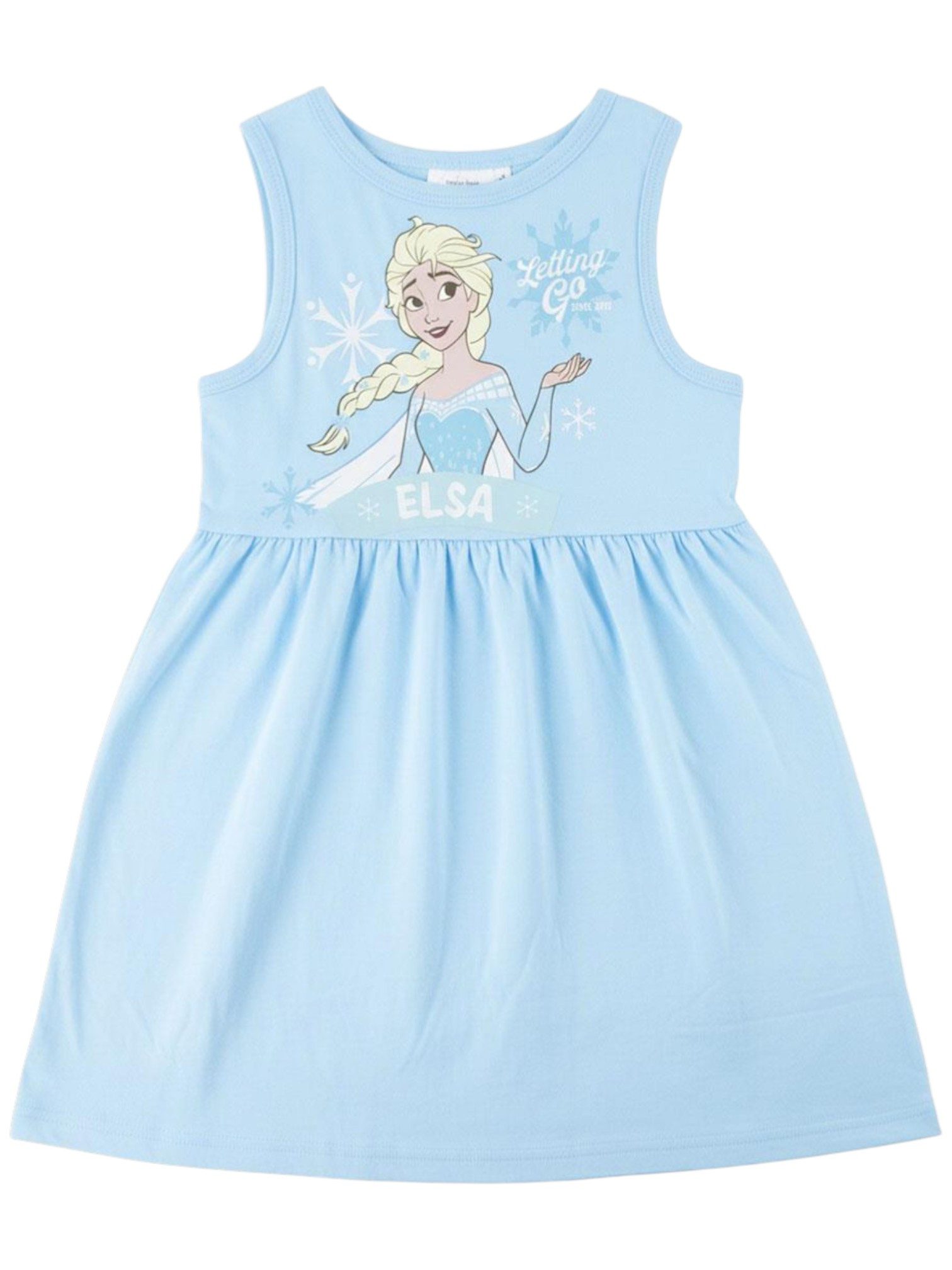 Cerdá Sommerkleid Disney Frozen - Elsa Mädchen Jerseykleid Gr. 98 - 116 cm