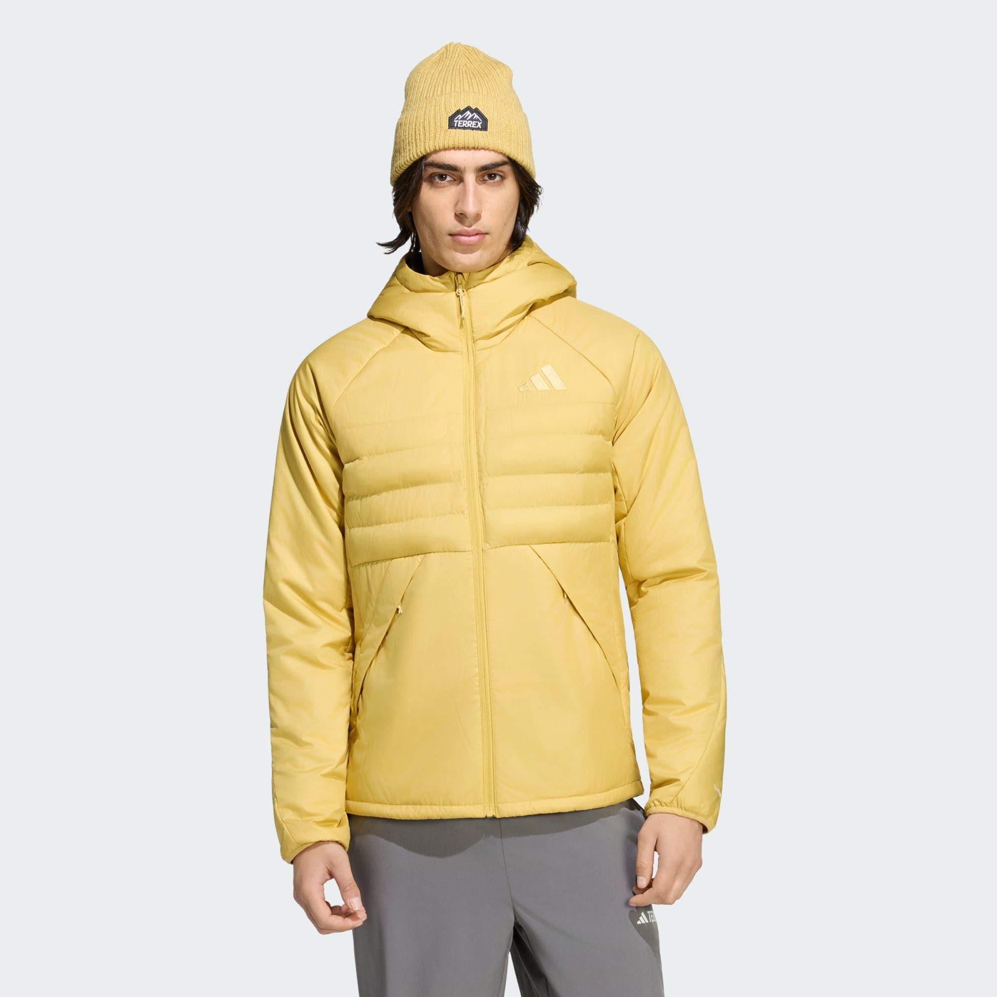 adidas TERREX Funktionsjacke TERREX MULTI CLIMAWARM KAPUZENJACKE, ISOLIEREND (1-St)