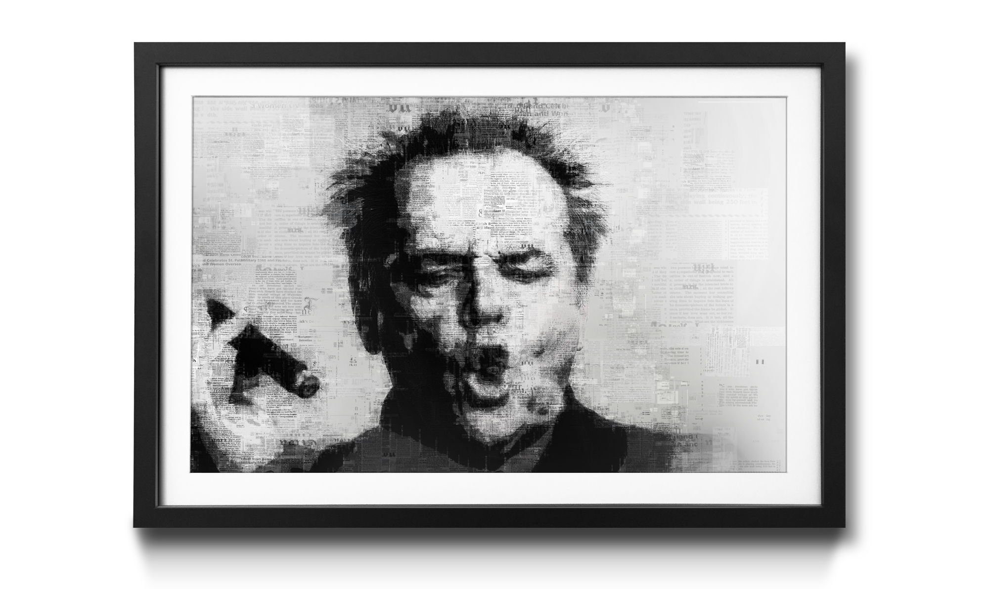 WandbilderXXL Bild mit Rahmen Jack, Schauspieler, Wandbild, in 4 Größen erhältlich. € 39,00