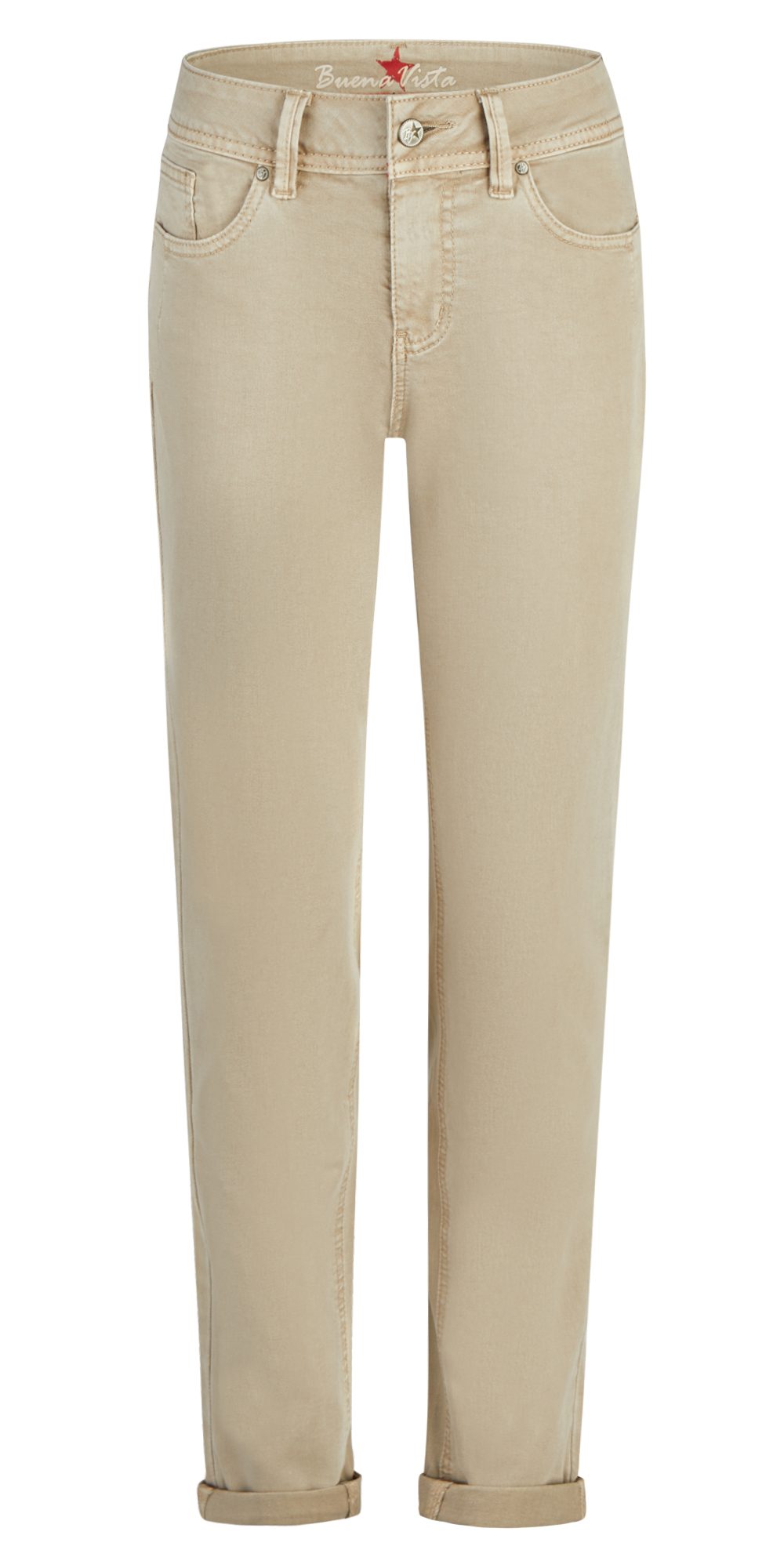 Buena Vista Stretch-Jeans BUENA VISTA MALIBU-ZIP HIGH sand 2601 B5914 4141.6349 - Stretch Twill