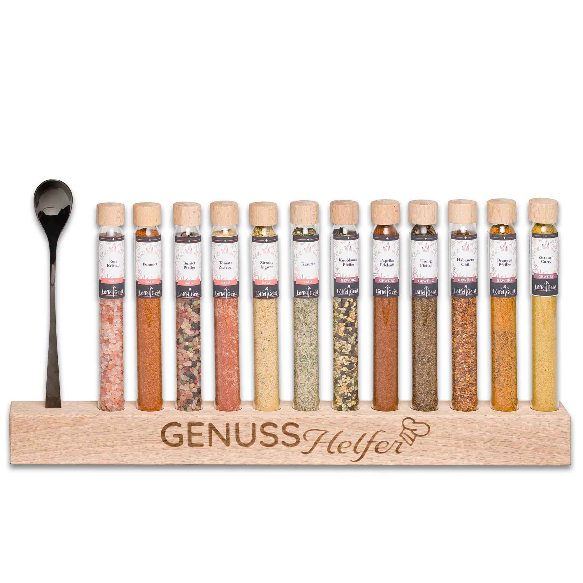 Löffelgeist Lebensmittel-Geschenkset Genuss Helfer