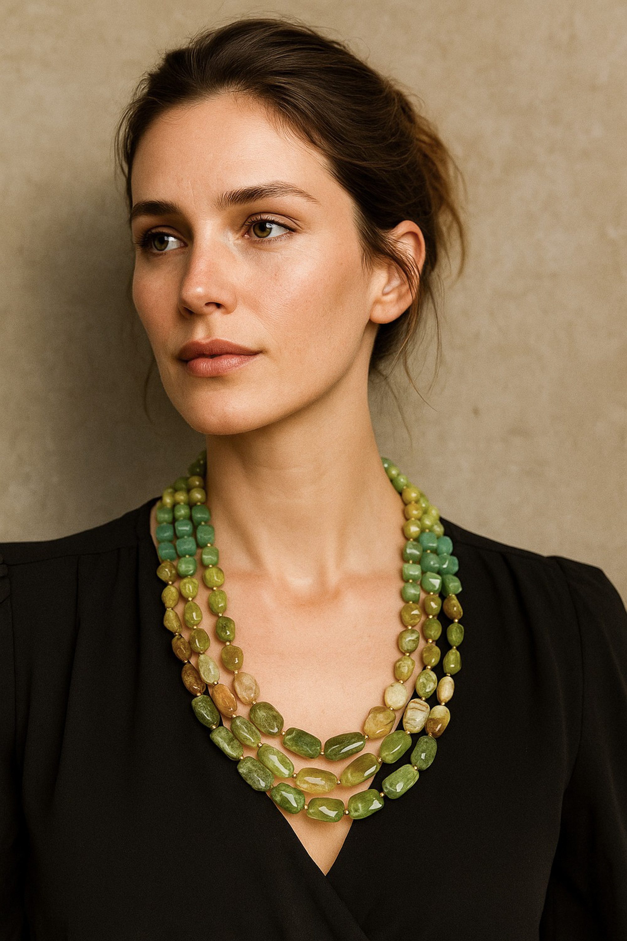 COLLEZIONE ALESSANDRO Kette mit Anhänger Marble, Exclusive Statemenkette