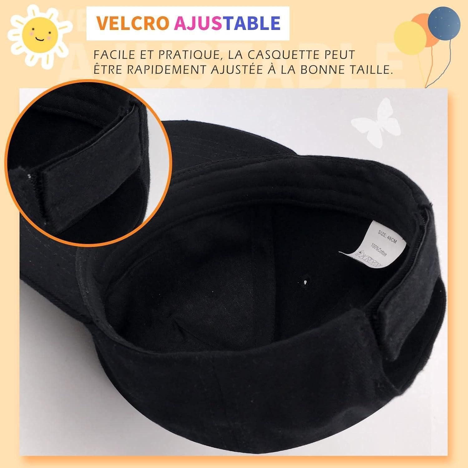 LuxusKollektion Baseball Cap Baseballmütze Baby Kinder Mädchen Jungen Cartoon 1-2 Jahre Schwarz