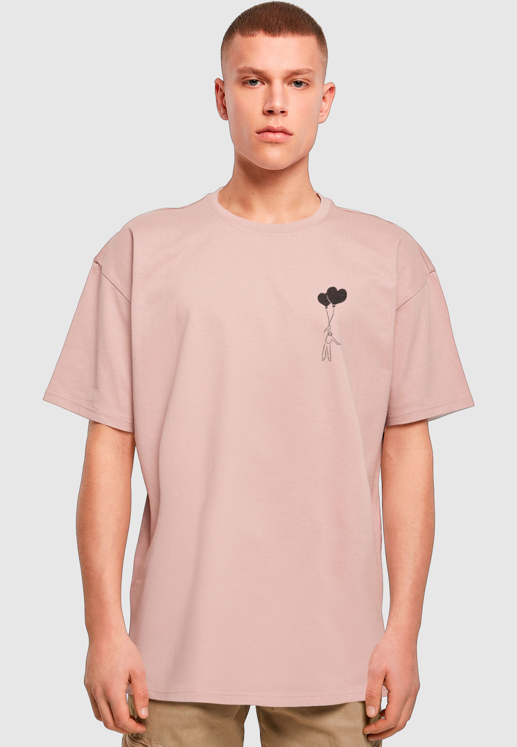Merchcode T-Shirt Merchcode Herren Love In The Air Heavy Oversize Tee (1-tlg)