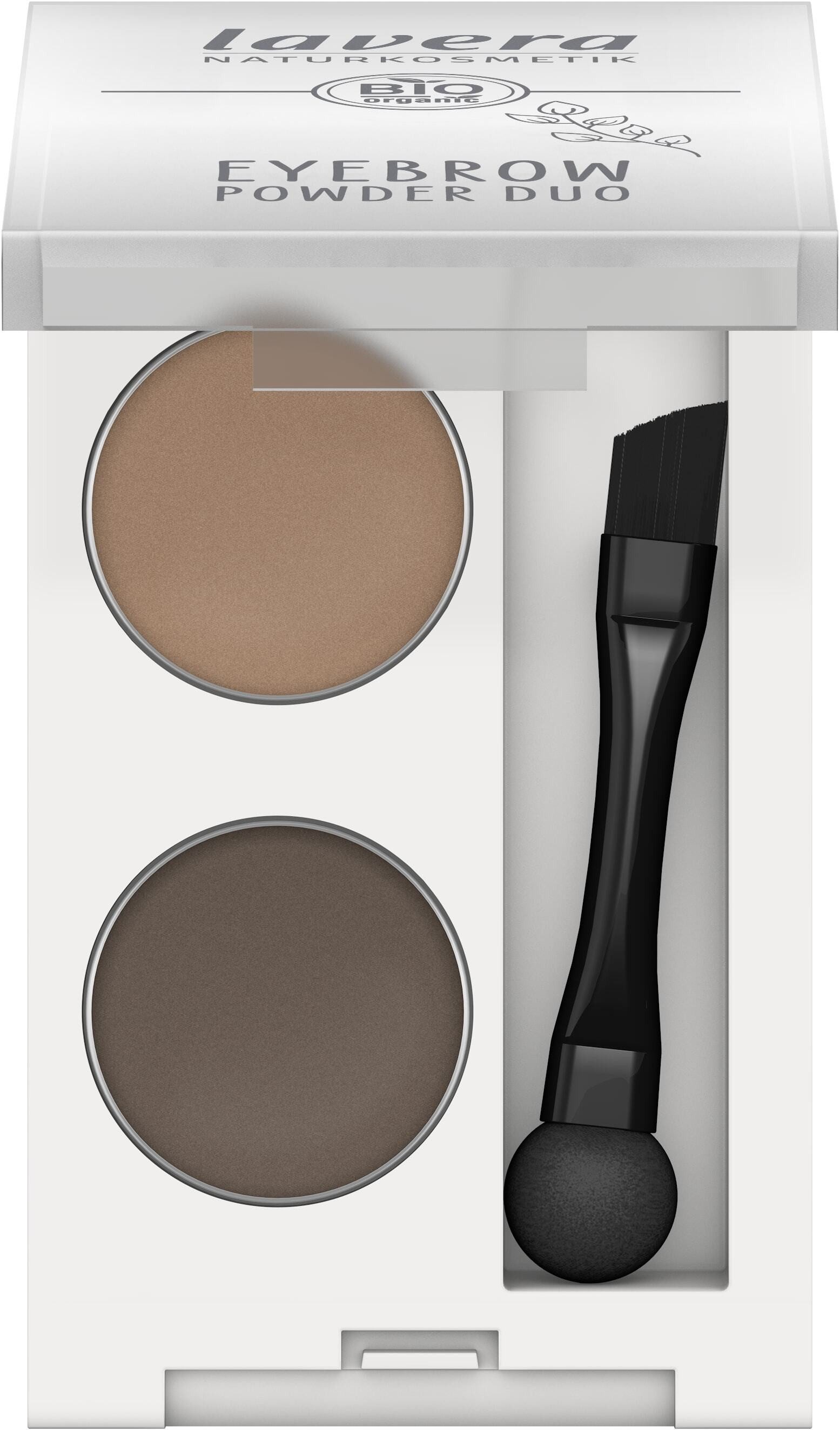 lavera Augenbrauen-Farbe Eyebrow Powder Duo
