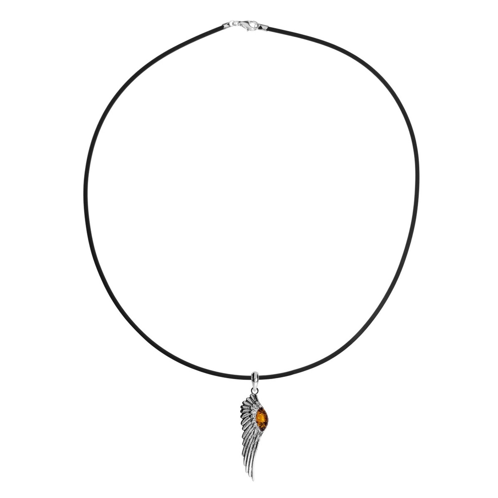 OSTSEE-SCHMUCK Kette mit Anhänger Ostsee-Schmuck Kette mit Anhänger Engelsf günstig online kaufen