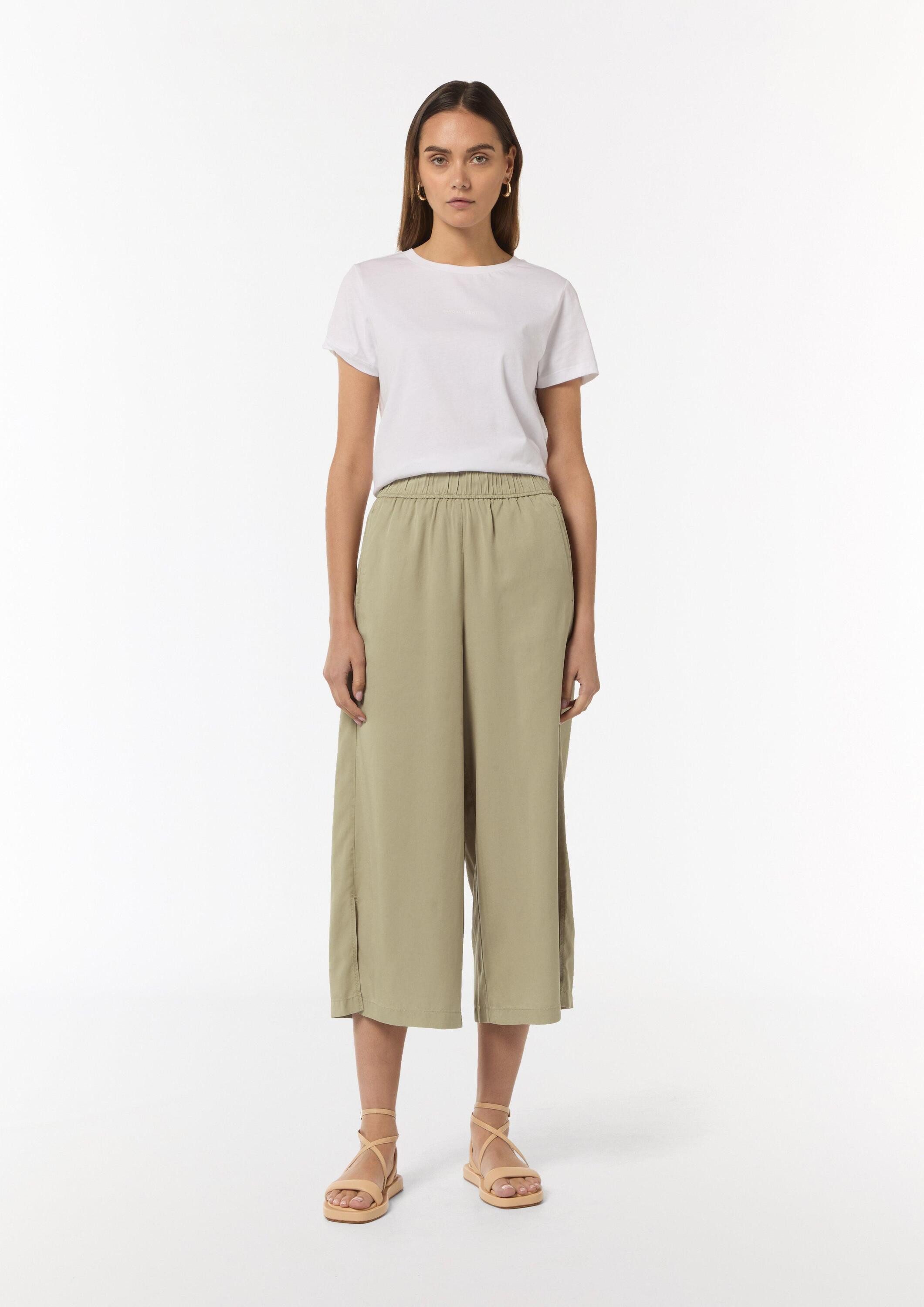 comma 7/8-Hose Hose Relaxed: Culotte aus Lyocell