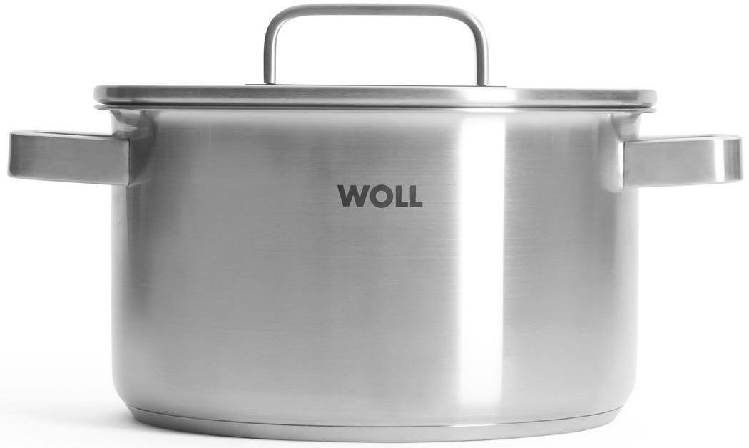 WOLL Topf-Set Steel, Edelstahl (Set, 7-tlg), hochwertiger, korrosionsbeständiger Edelstahl