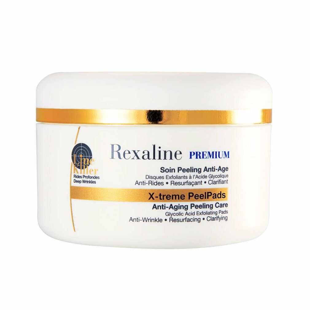 Rexaline Tagescreme Premium X-Treme PeelPads Line Killer Anti-Aging Peeling Care 30 Pads