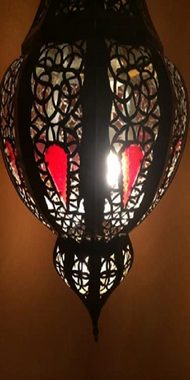 Marrakesch Orient & Mediterran Interior Deckenleuchte Orientalische Lampe Pendelleuchte Rostfarben Azah