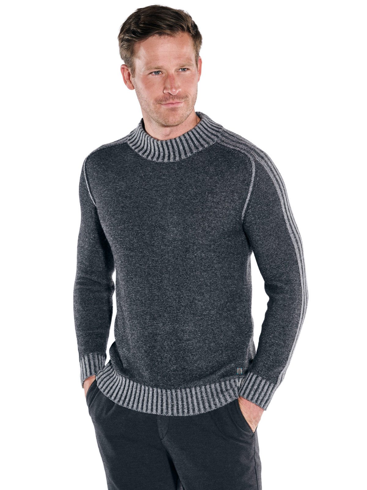 ENGBERS GERMANY Rollkragenpullover ENGBERS GERMANY Herren Pullover mit Kasc günstig online kaufen