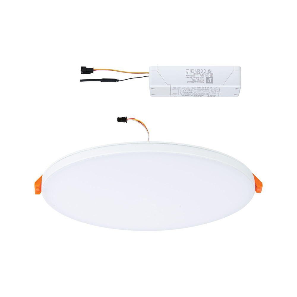 Paulmann LED Edge 1400lm 18W keine enthalten: Smartes Zigbee LED, Ja, verbaut, Panele LED IP44, Angabe, Panel Veluna warmweiss, Einbaupanel Leuchtmittel LED fest in Weiß