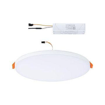 Paulmann LED Panel Smartes Zigbee LED Einbaupanel Veluna Edge in Weiß 18W 1400lm IP44, keine Angabe, Leuchtmittel enthalten: Ja, fest verbaut, LED, warmweiss, LED Panele