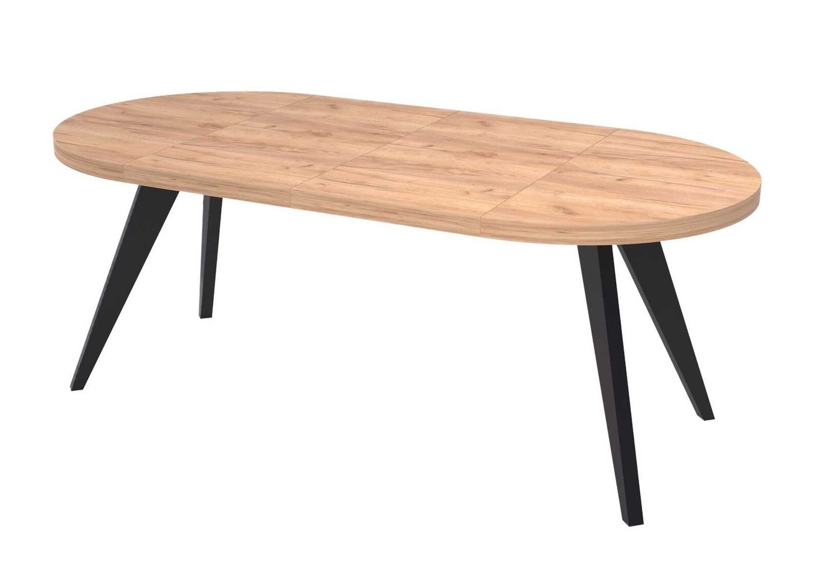 Esstisch) Tisch Möbel Esstisch Einrichtung Tische Natur Esstisch Esszimmer (1-St., Modern JVmoebel Holz