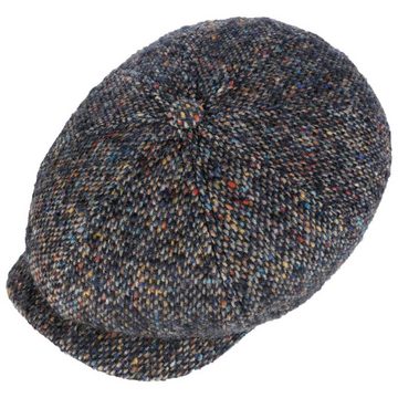 Stetson Flat Cap (1-St) Ballonmütze mit Schirm, Made in the EU